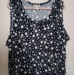 Sleeveless blouse